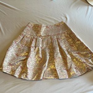 Moulinette Soeurs pink and gold skirt